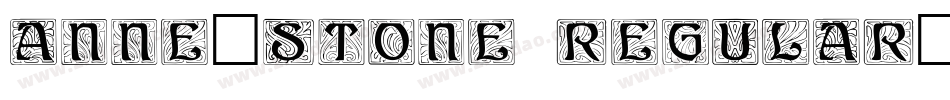Anne-Stone Regular字体转换